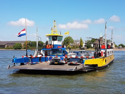 Veerpont Kinderdijk © Veerbedrijf de Visser